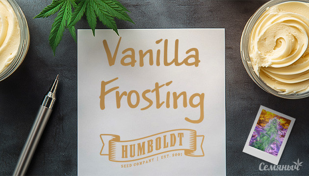 Гроуреп Vanilla Frosting fem от Humboldt Seed Company